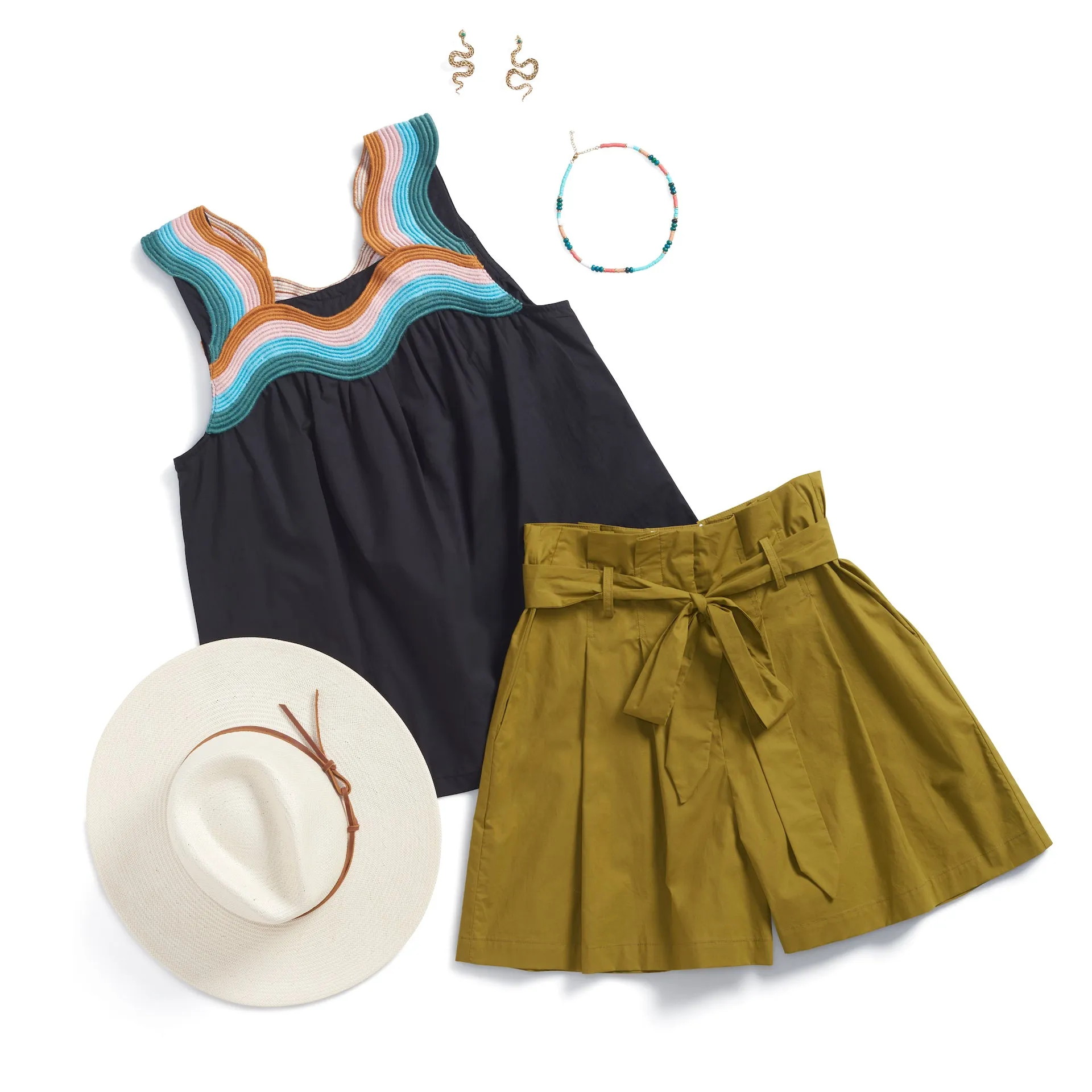 ALEXA HW SHORT - Poplin