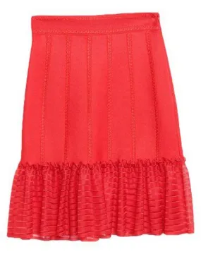 Alexander Mcqueen Women Knee length skirt Red XS INT