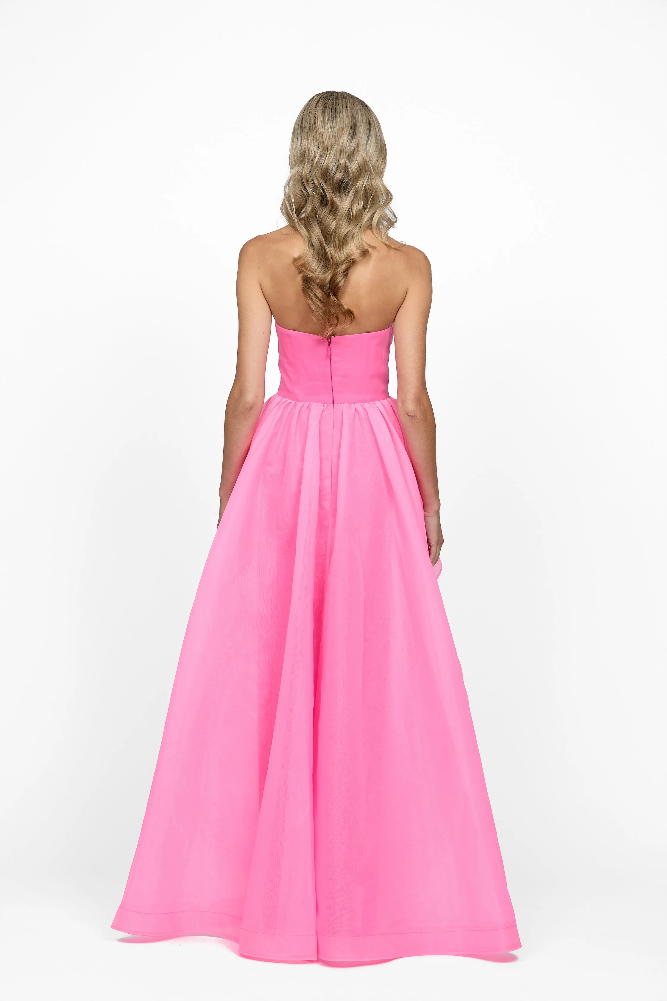 Annaka Sweetheart Hi Low Ball Gown