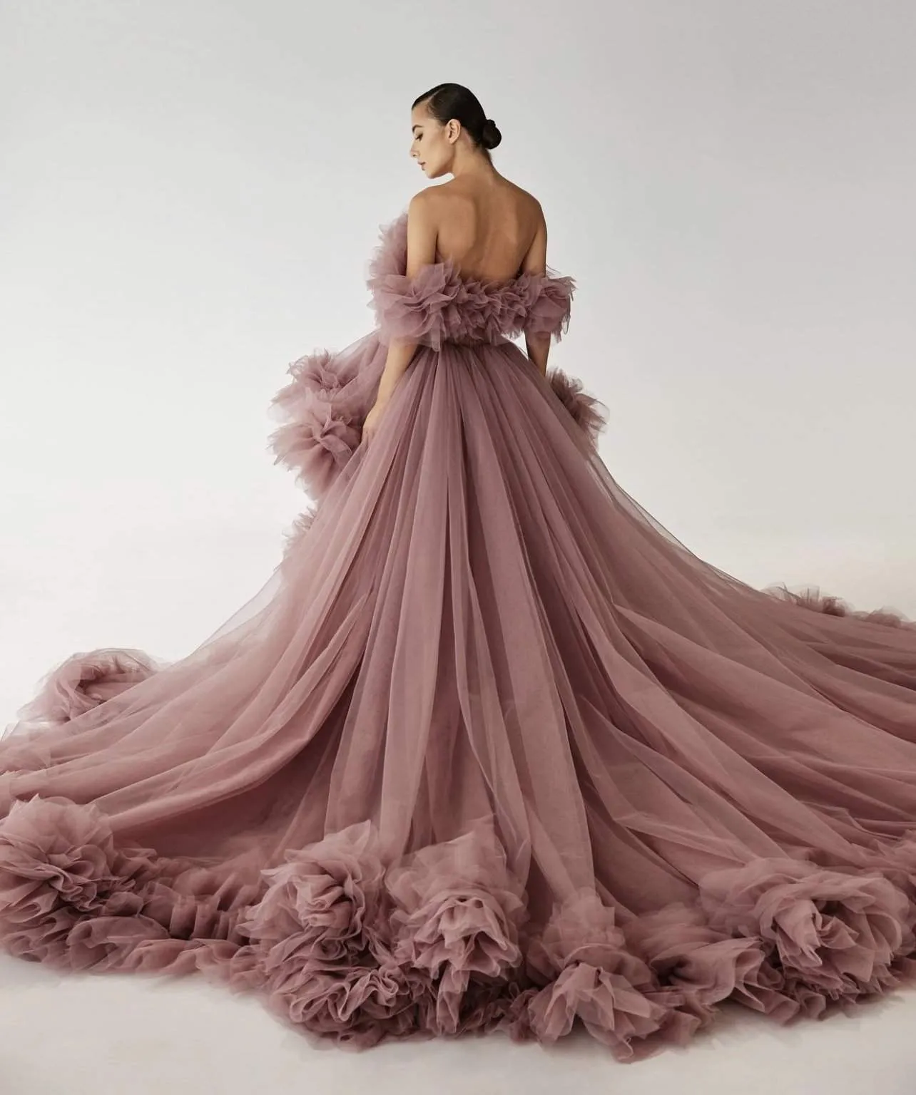 Ball Gown Evening Dress Pink
