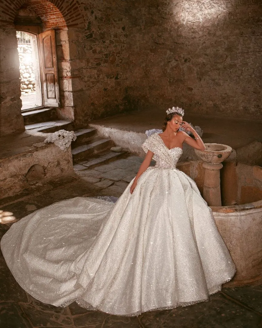 Beckoning White Wedding Dress