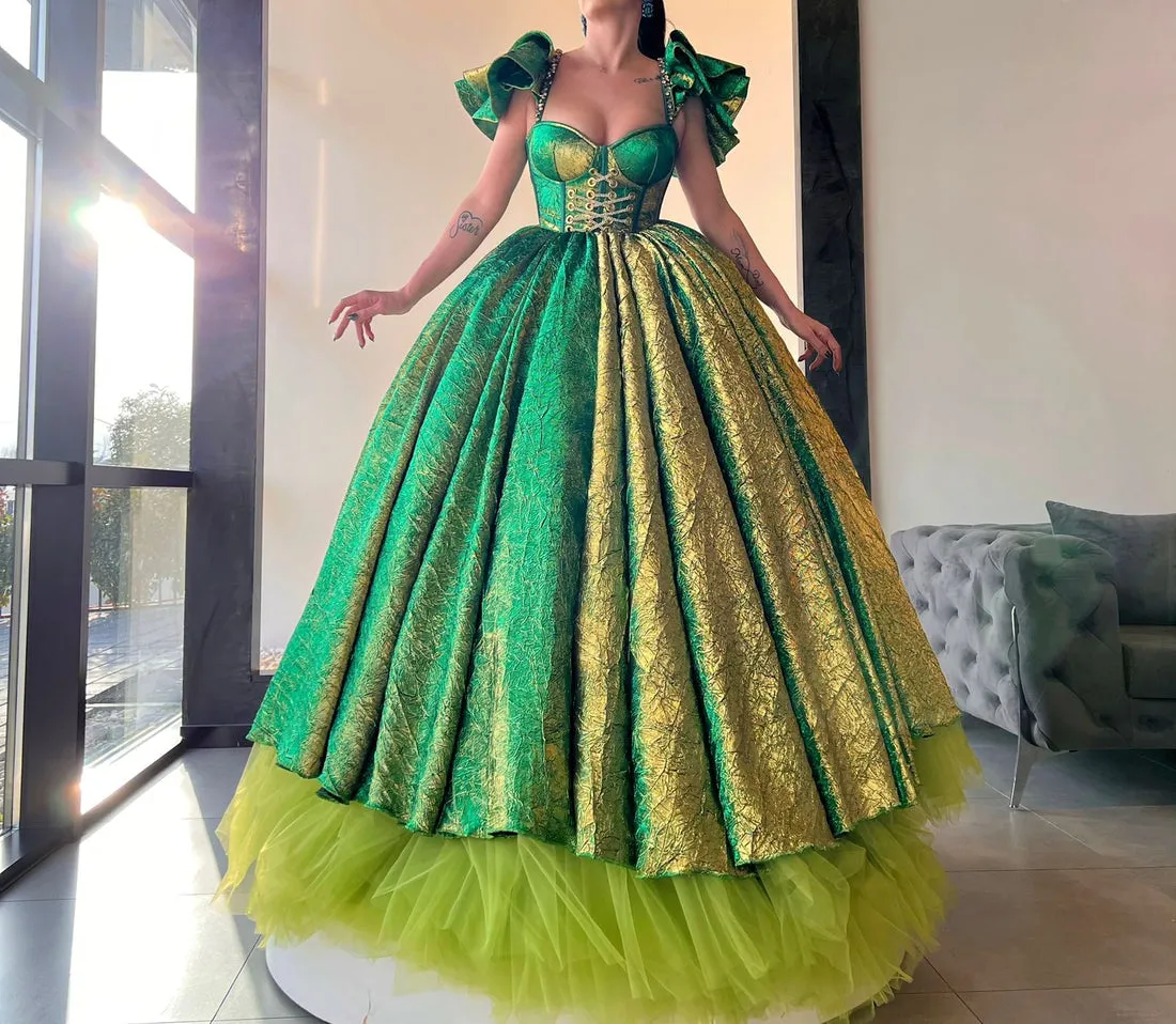 Bejeweled Evening Dress