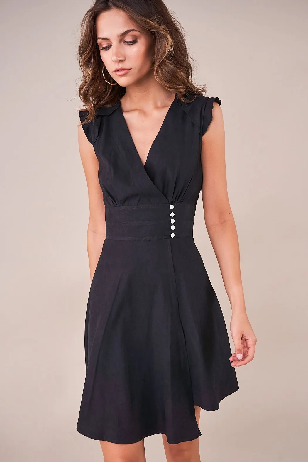 Bernice OBI Belt Wrap Dress