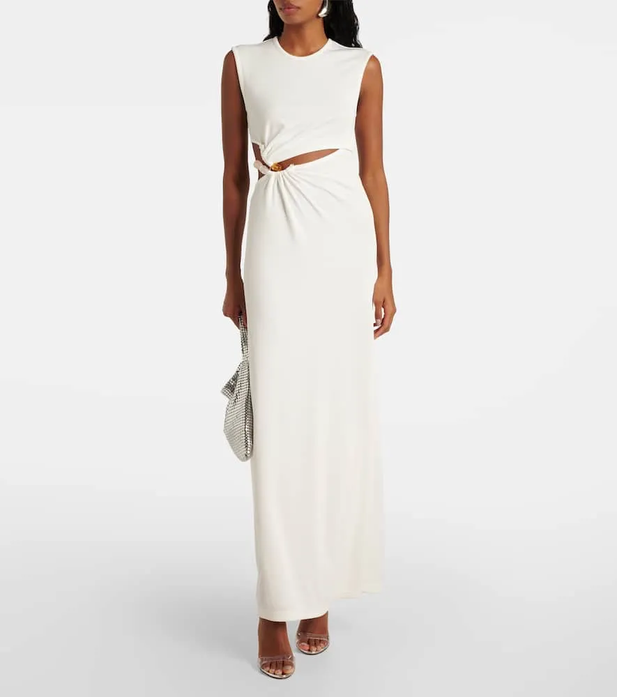 Christopher Esber Concave Stone maxi dress