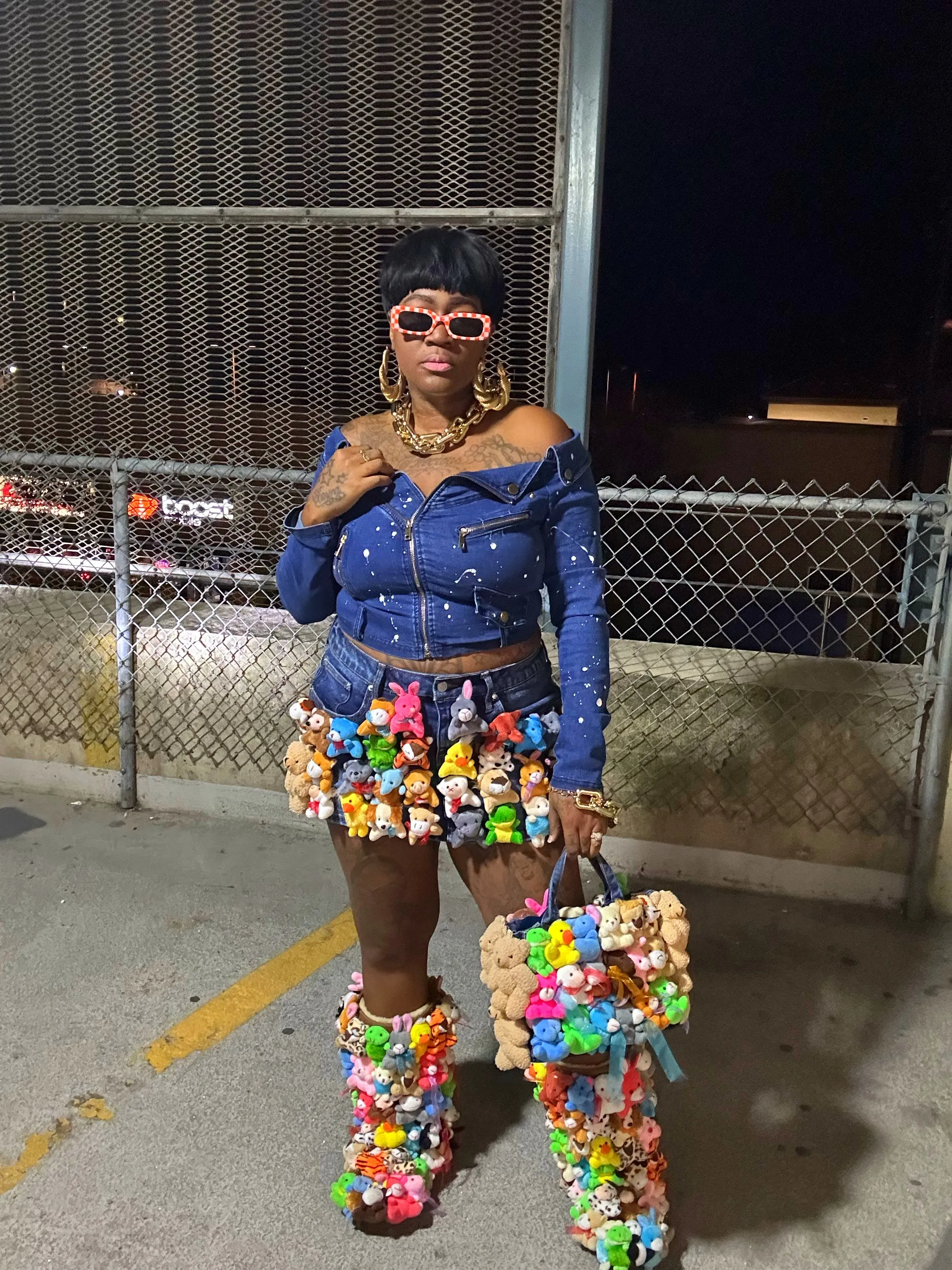 CRAZY ANIMALS SKIRT