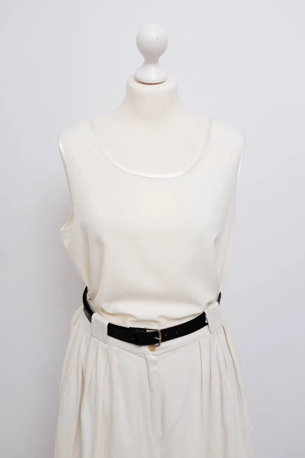 CREAM VINTAGE TANK