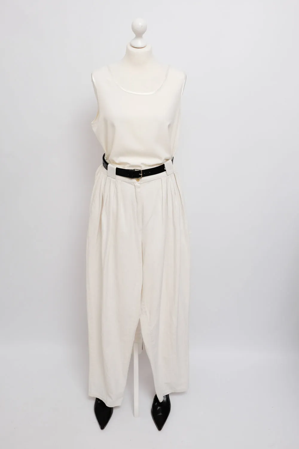 CREAM VINTAGE TANK