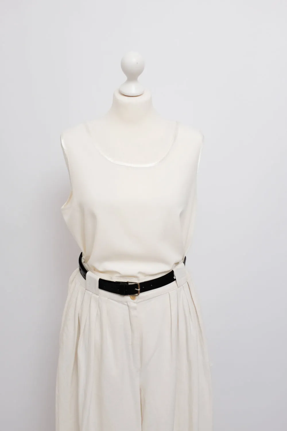 CREAM VINTAGE TANK