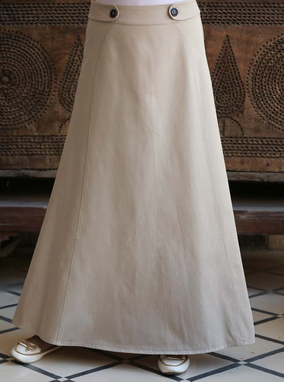 Darani Cotton Twill Skirt
