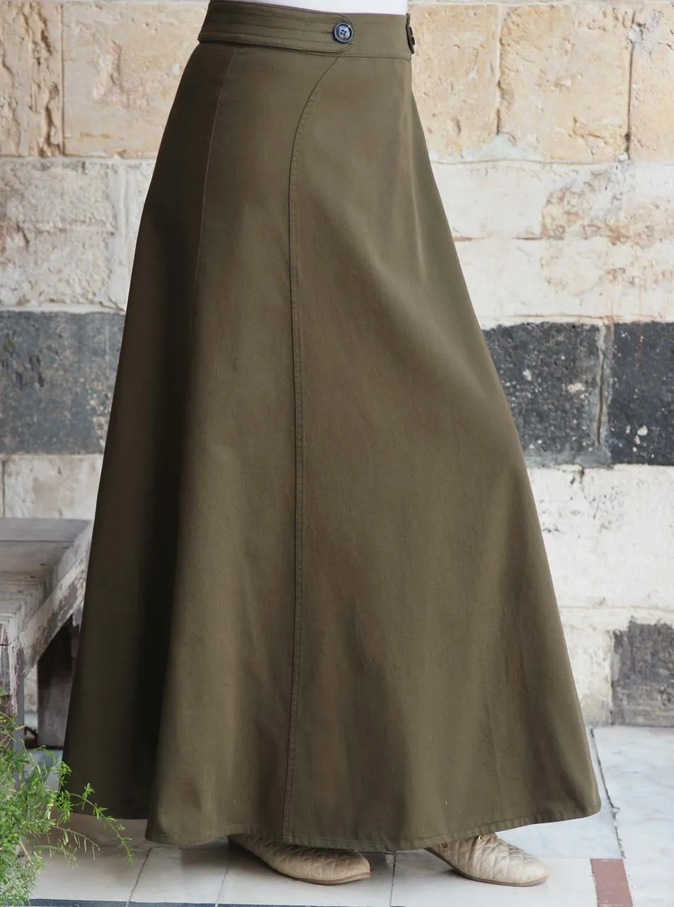 Darani Cotton Twill Skirt