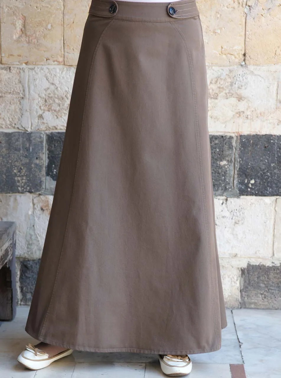 Darani Cotton Twill Skirt