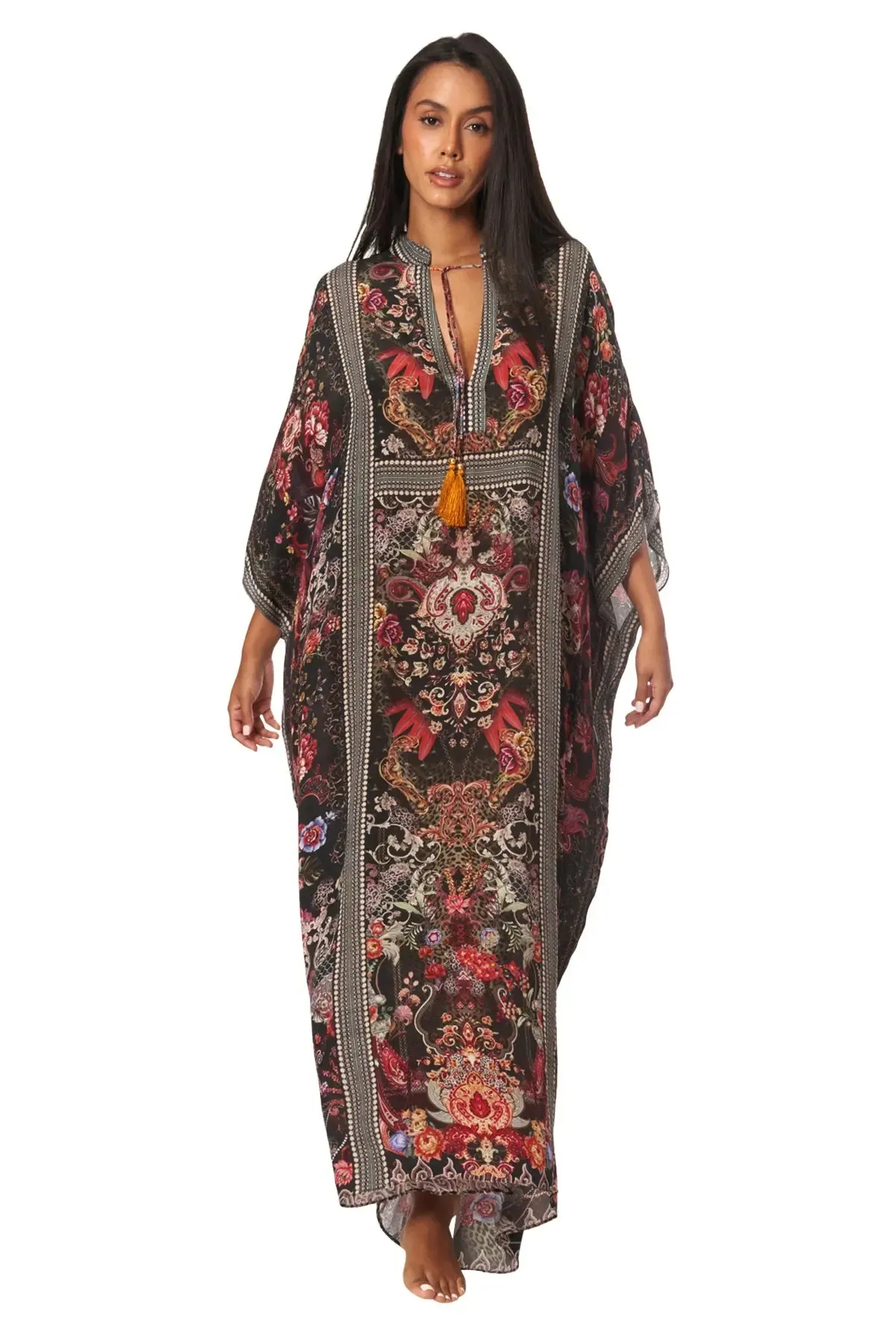 Dreamers Long Dress Boho Caftan Bohemian Resort Wear