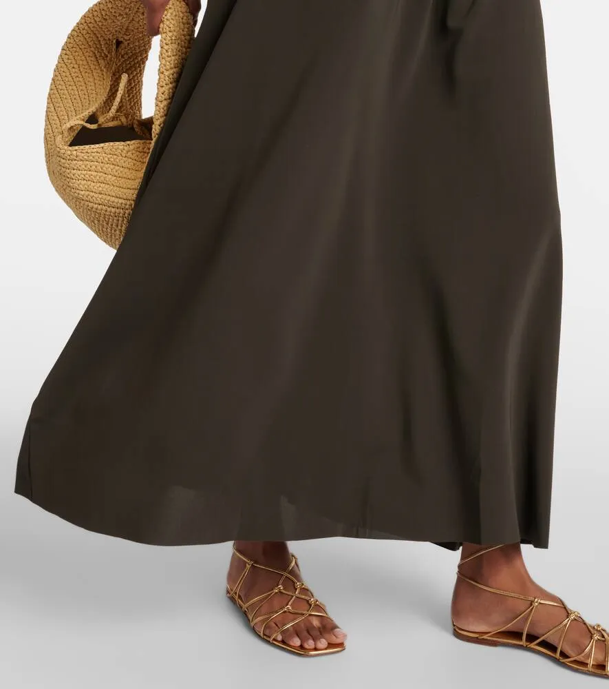 Eres Oda strapless jersey maxi dress