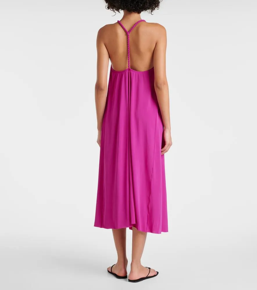 Eres Sheila halterneck maxi dress