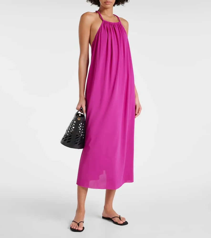 Eres Sheila halterneck maxi dress
