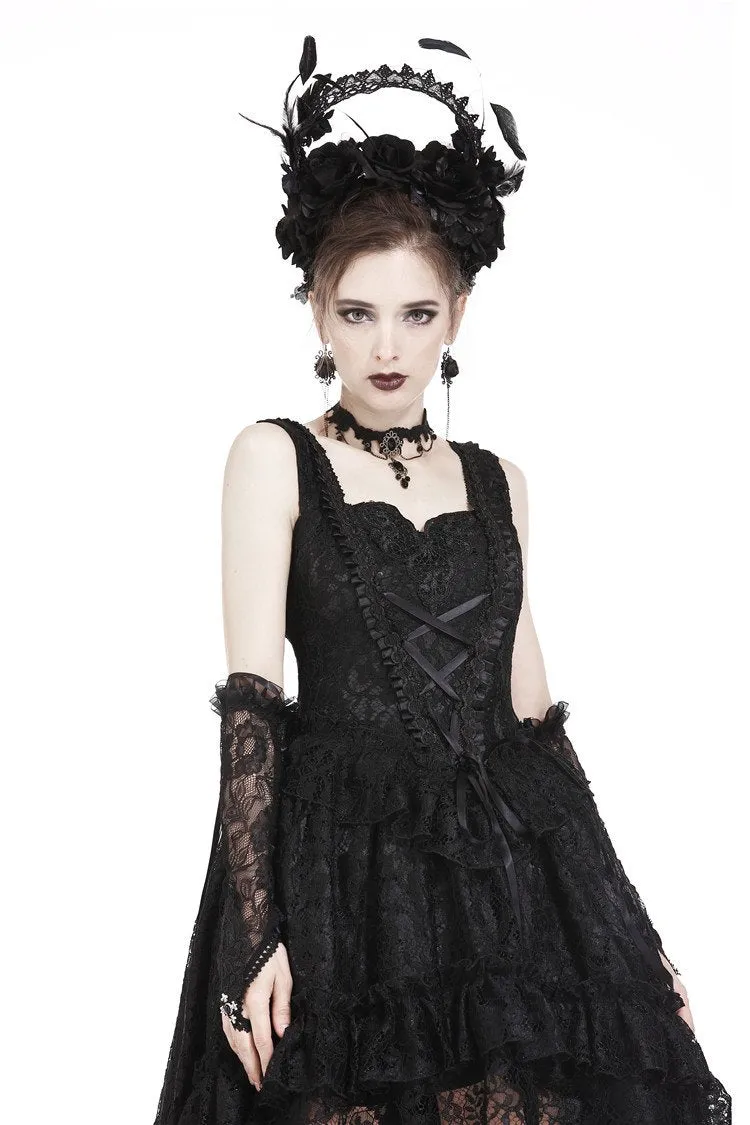 Gothic lolita lace cocktail dress (no petticoat incl.) DW198