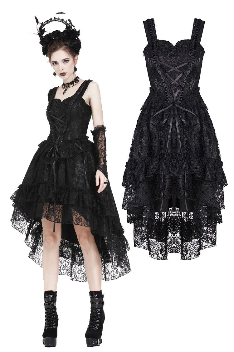 Gothic lolita lace cocktail dress (no petticoat incl.) DW198