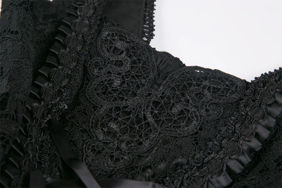 Gothic lolita lace cocktail dress (no petticoat incl.) DW198
