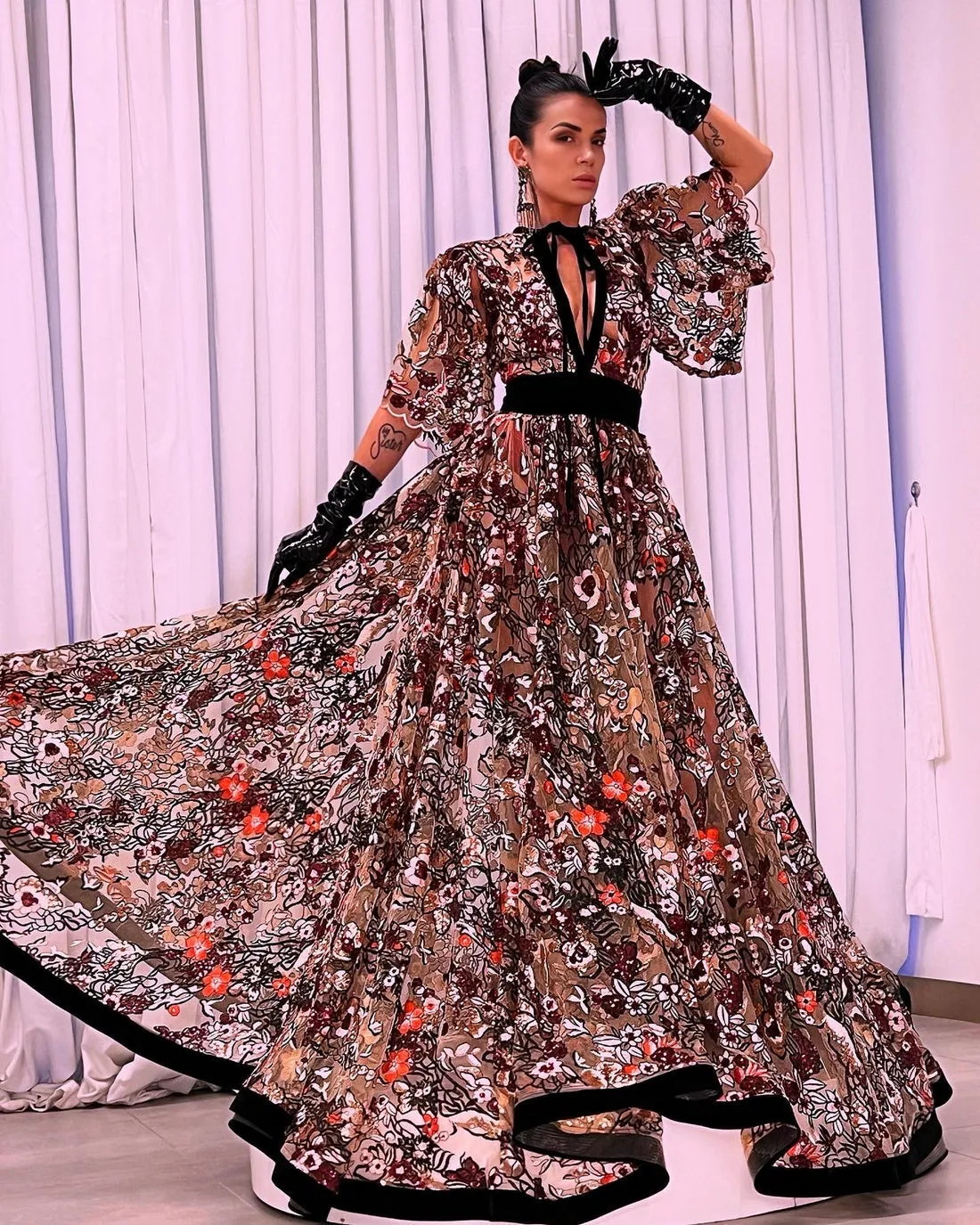 Groovy Evening Dress