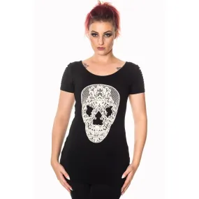Lexie Skull Womens Top