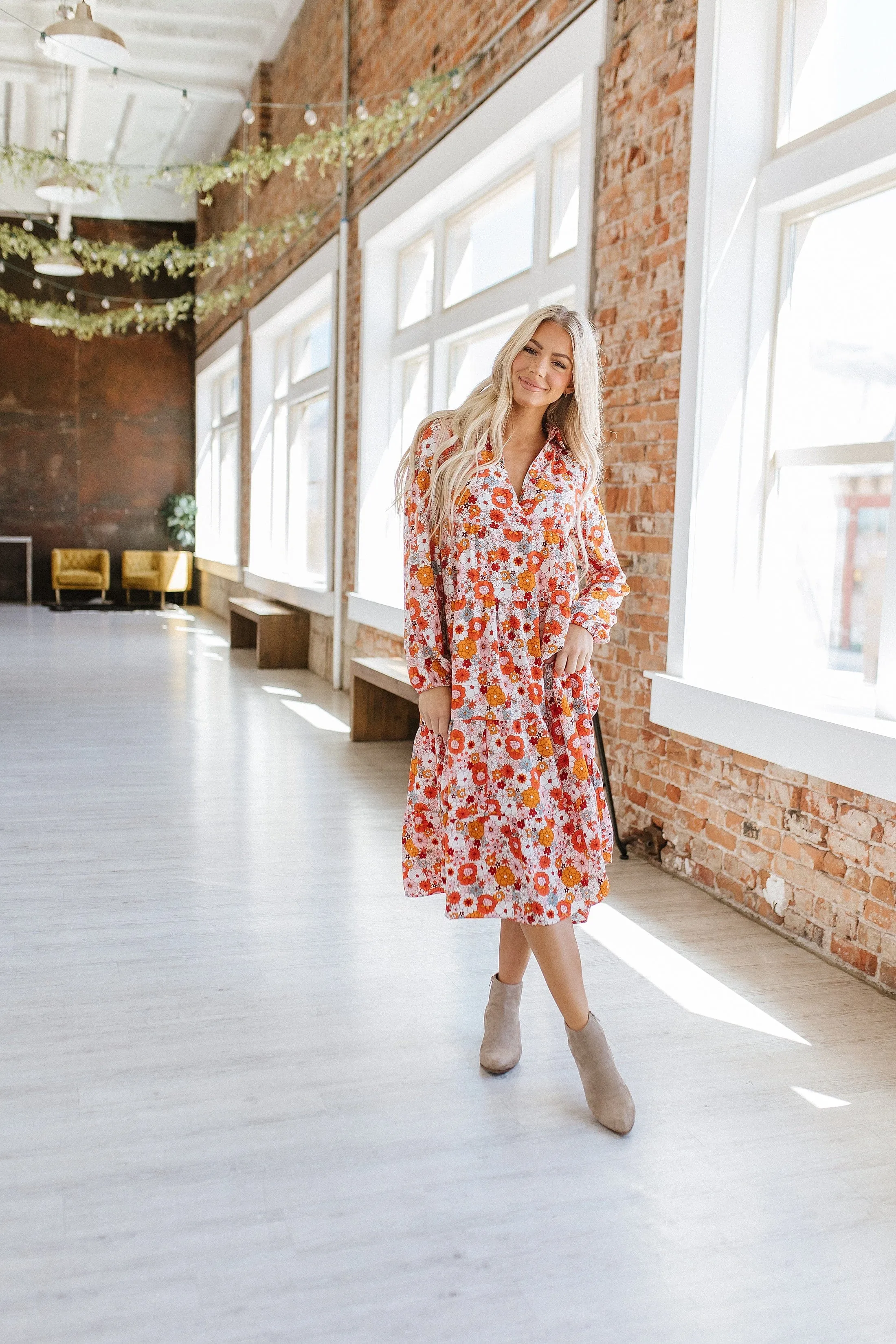 Londyn Floral Boho Dress | S-XL