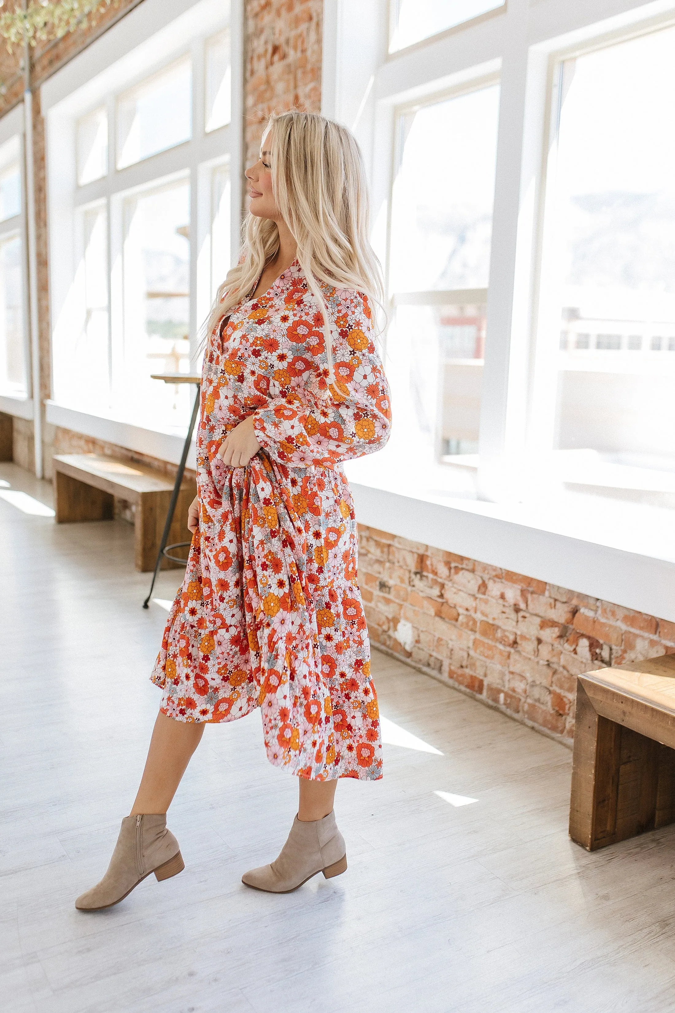 Londyn Floral Boho Dress | S-XL