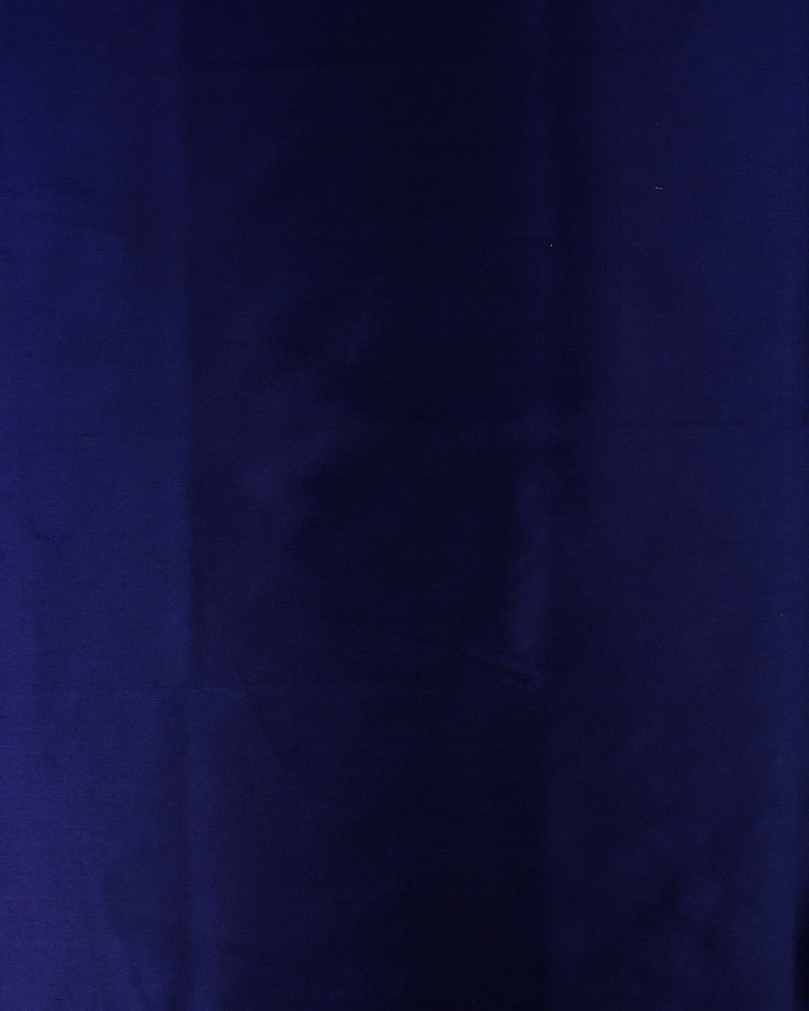 Navy Blue Plain Satin Viscose Silk Fabric