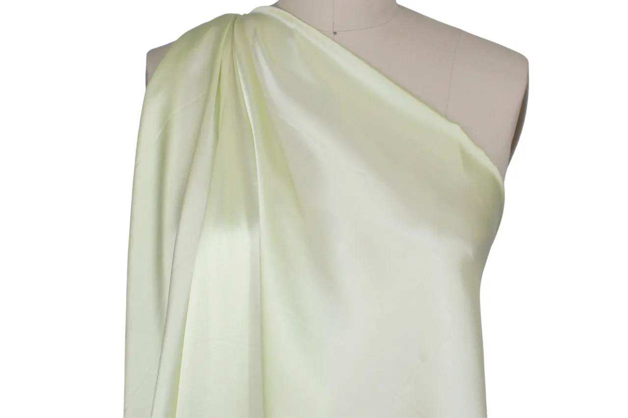 NY Designer Silk Charmeuse - Lemon Blossom