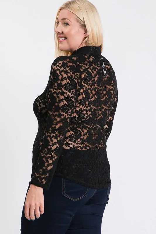 Pre-Order Lace Buttoned Blouse