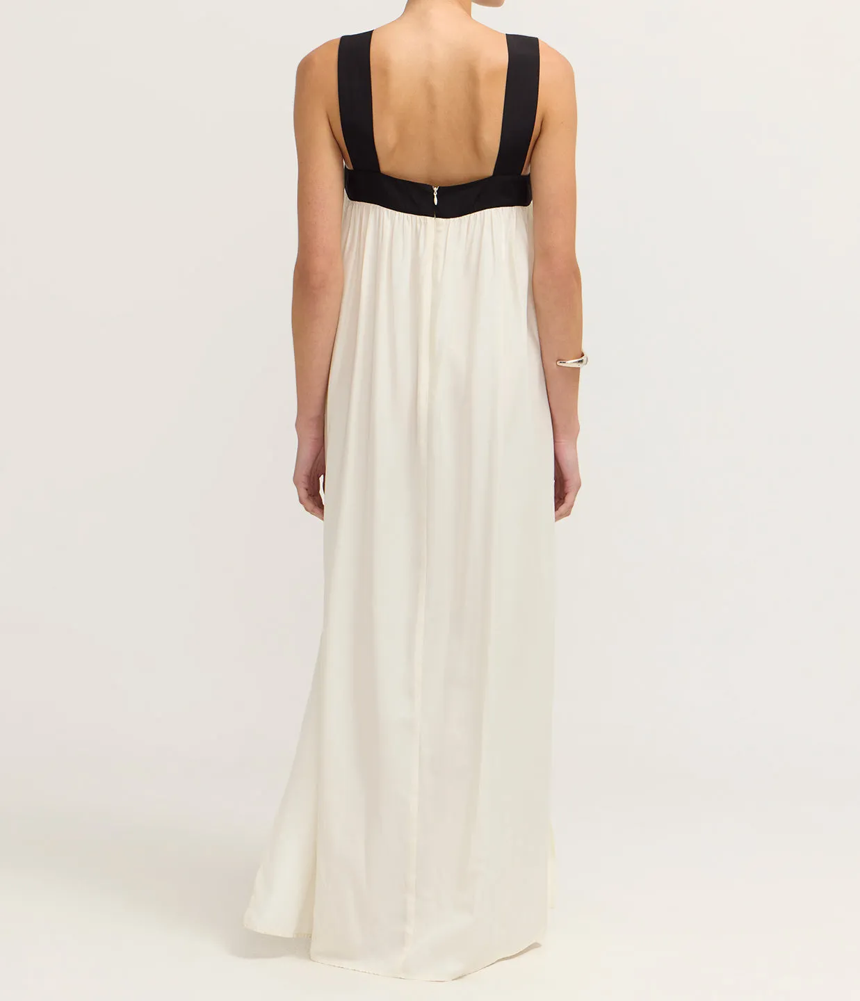 Rocco Full Length Dress in Ivory
