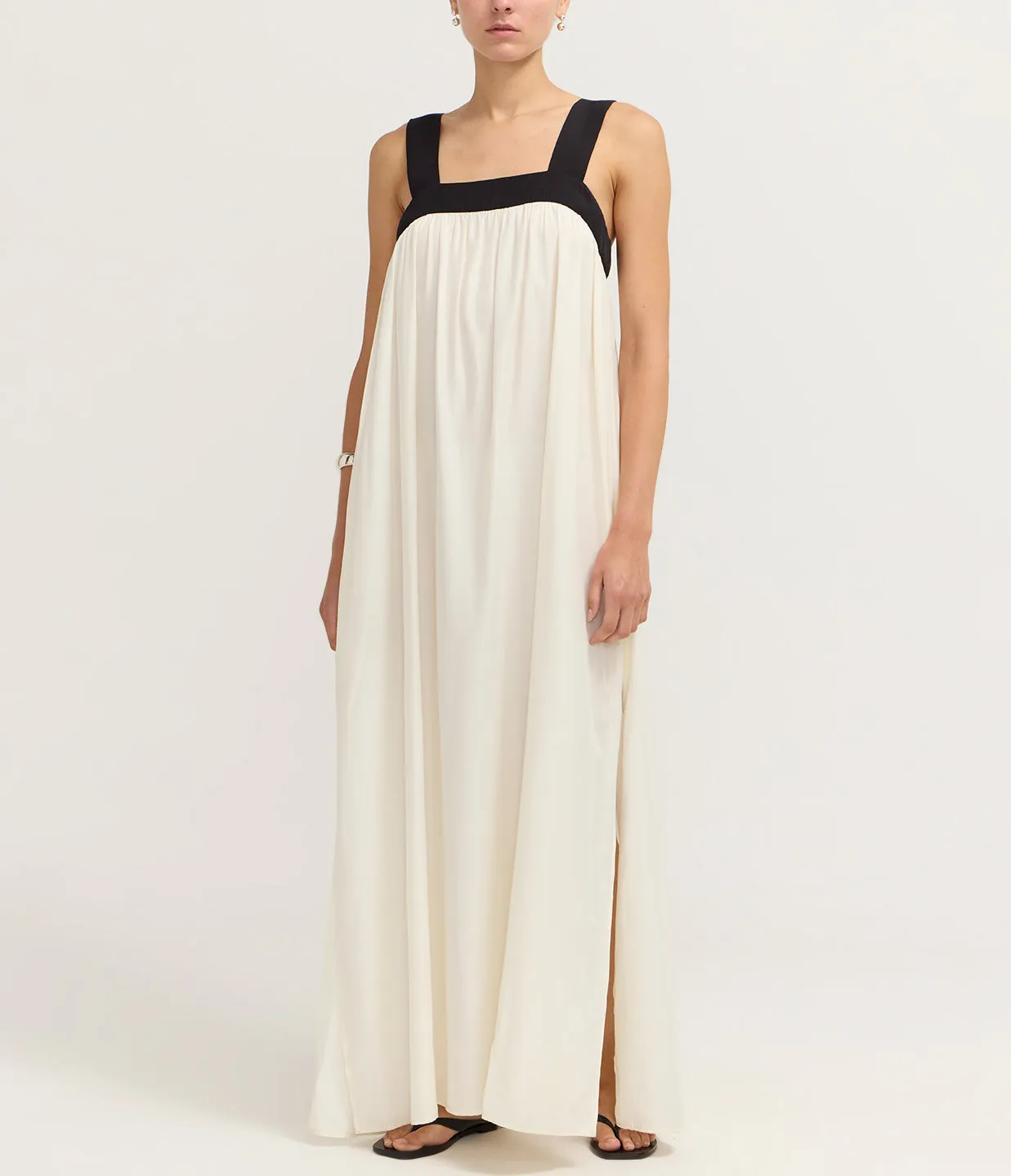 Rocco Full Length Dress in Ivory