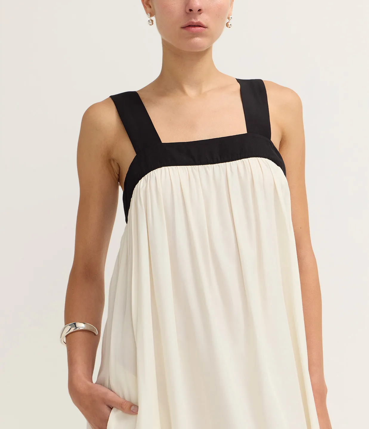 Rocco Full Length Dress in Ivory