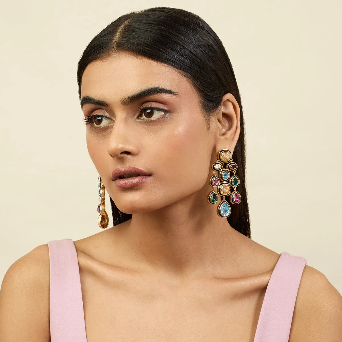 Seafoam Waterfall Earrings