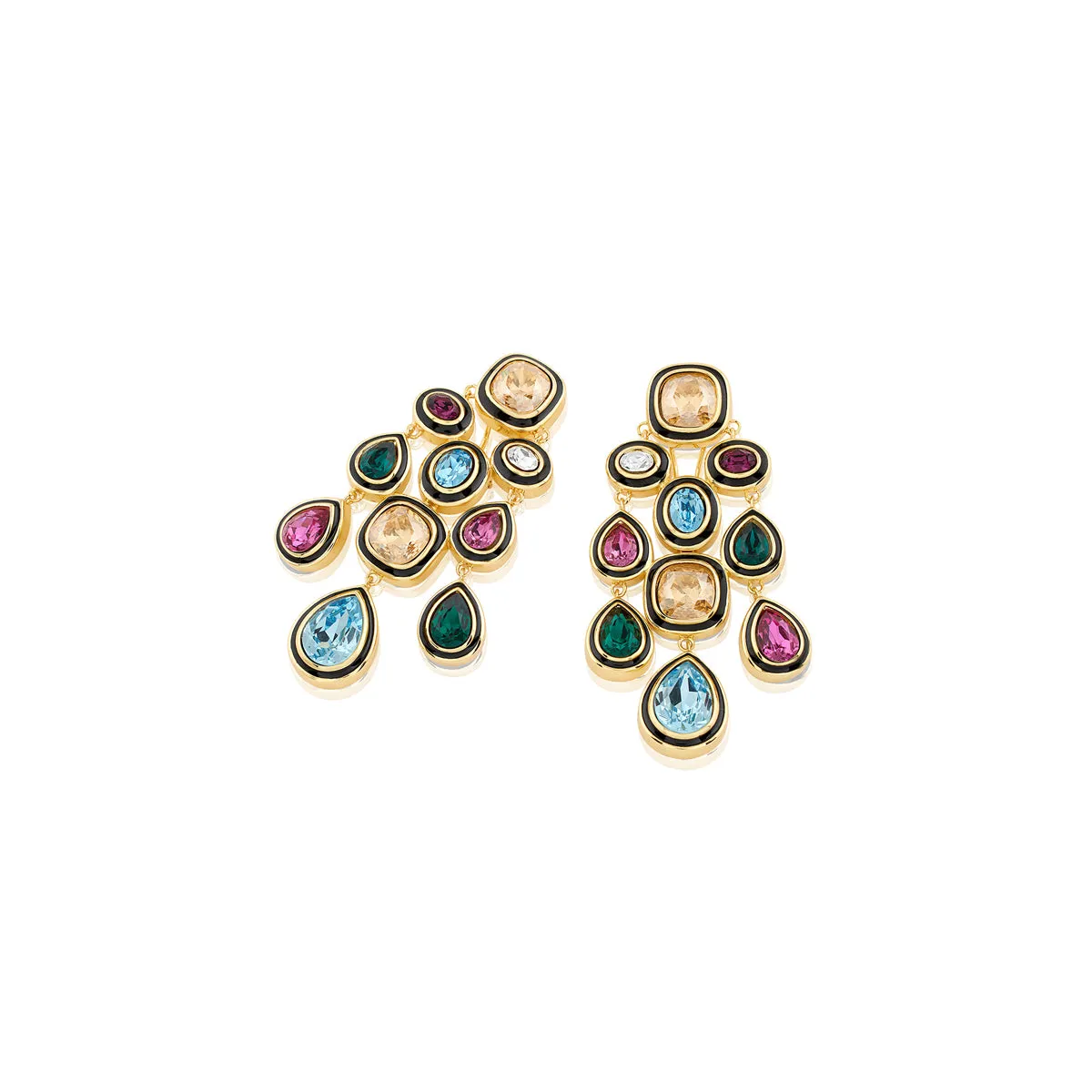 Seafoam Waterfall Earrings