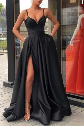Sexy High Split Formal Gown Evening Dress
