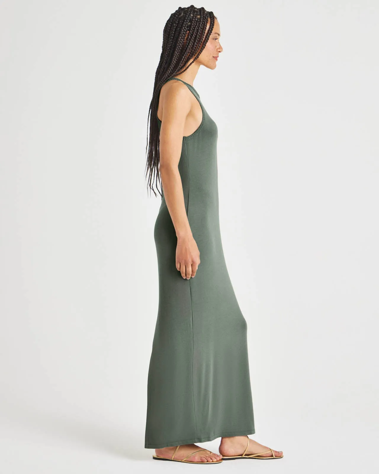Soft Fleece Maxi Dress