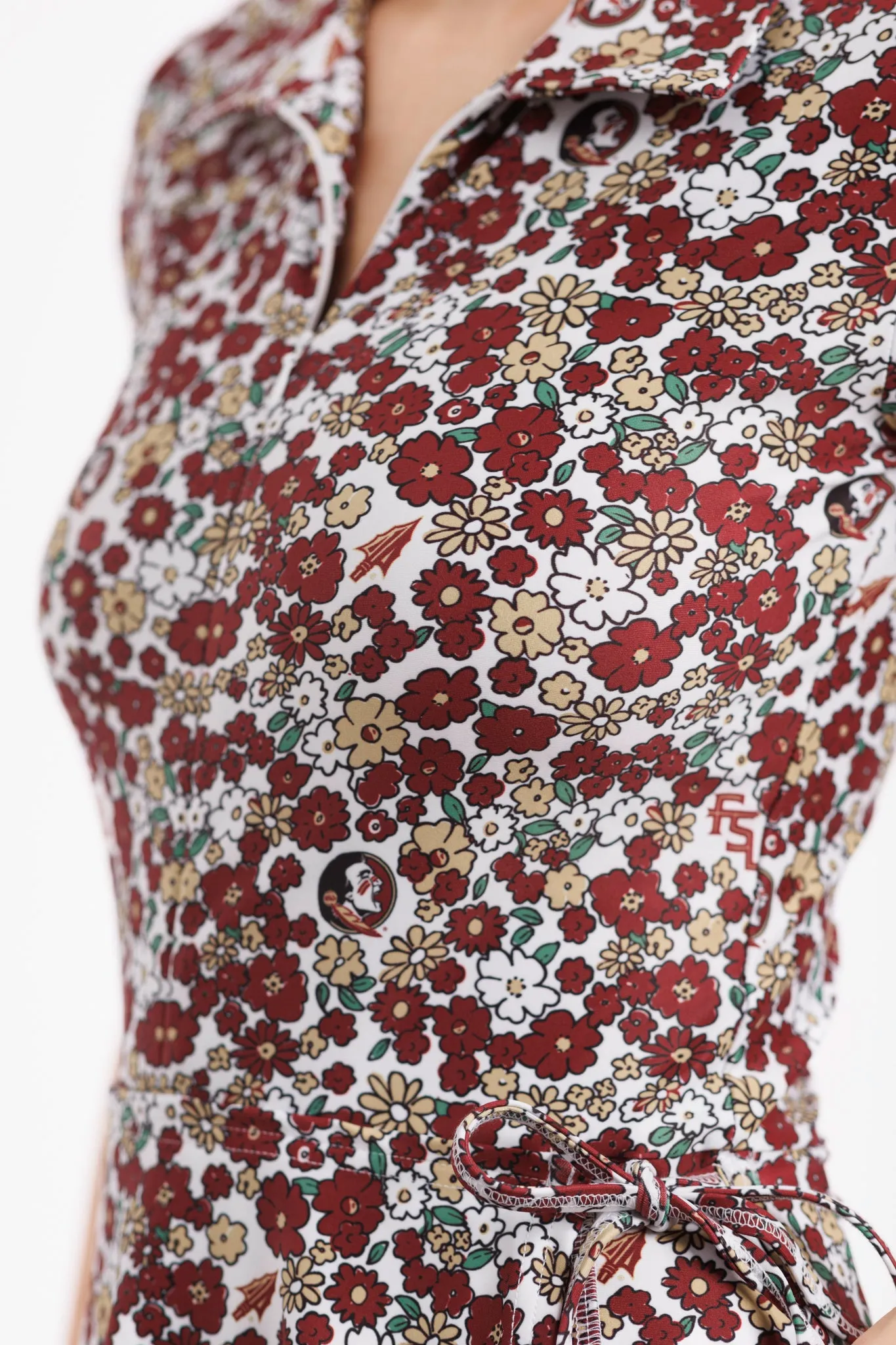 Tailgate Collection Ivy Dress - FSU Poppies
