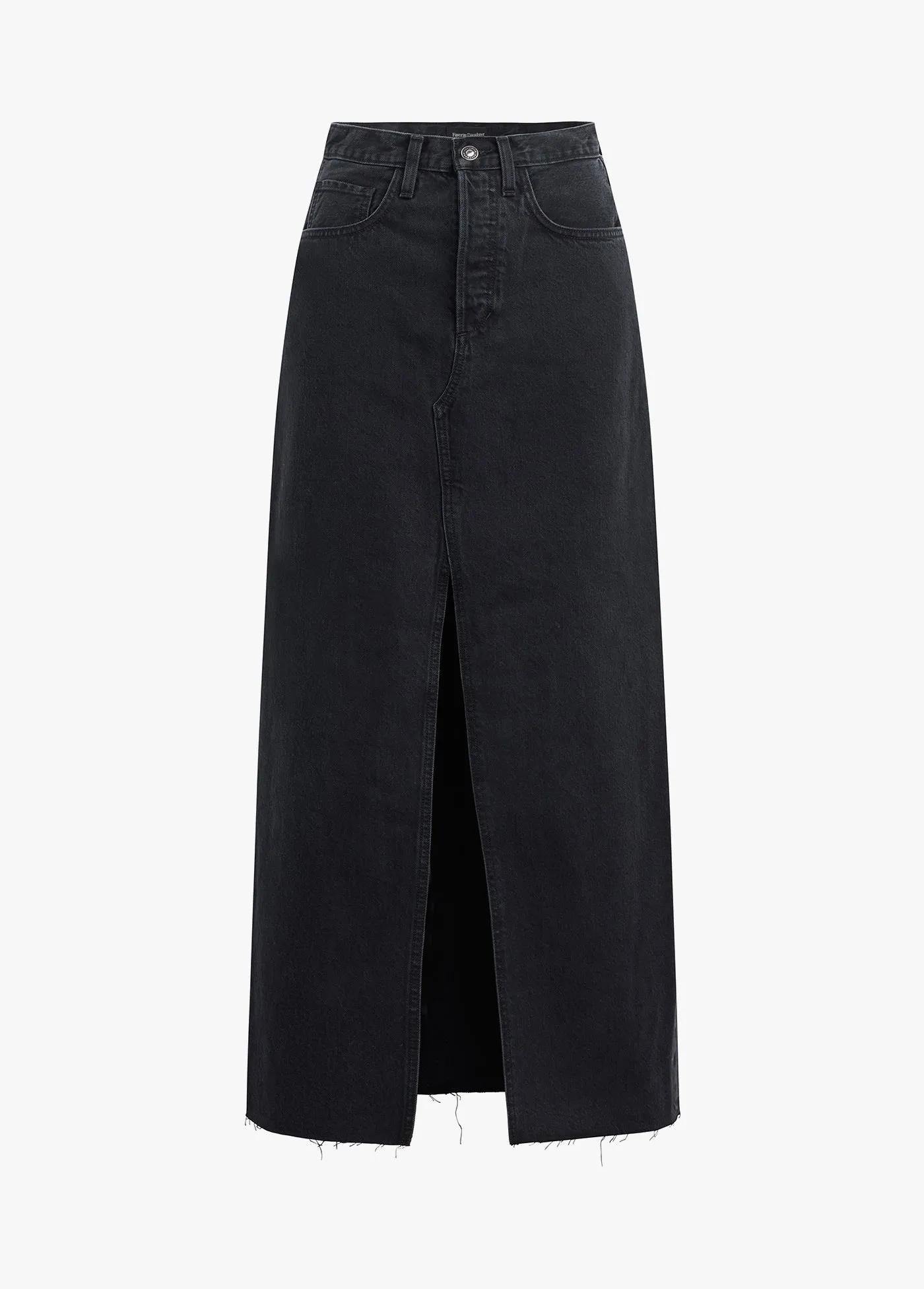 THE SADIE HIGH RISE MAXI A-LINE SKIRT