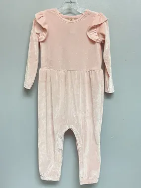 Tucker   Tate Size 24M Pink Sparkley Velour Infant Girls Jumpsuits & Coveralls