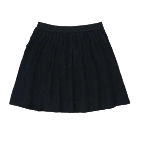 US STRUCTURE SKIRT EXTRA LENGTH-Dark Navy