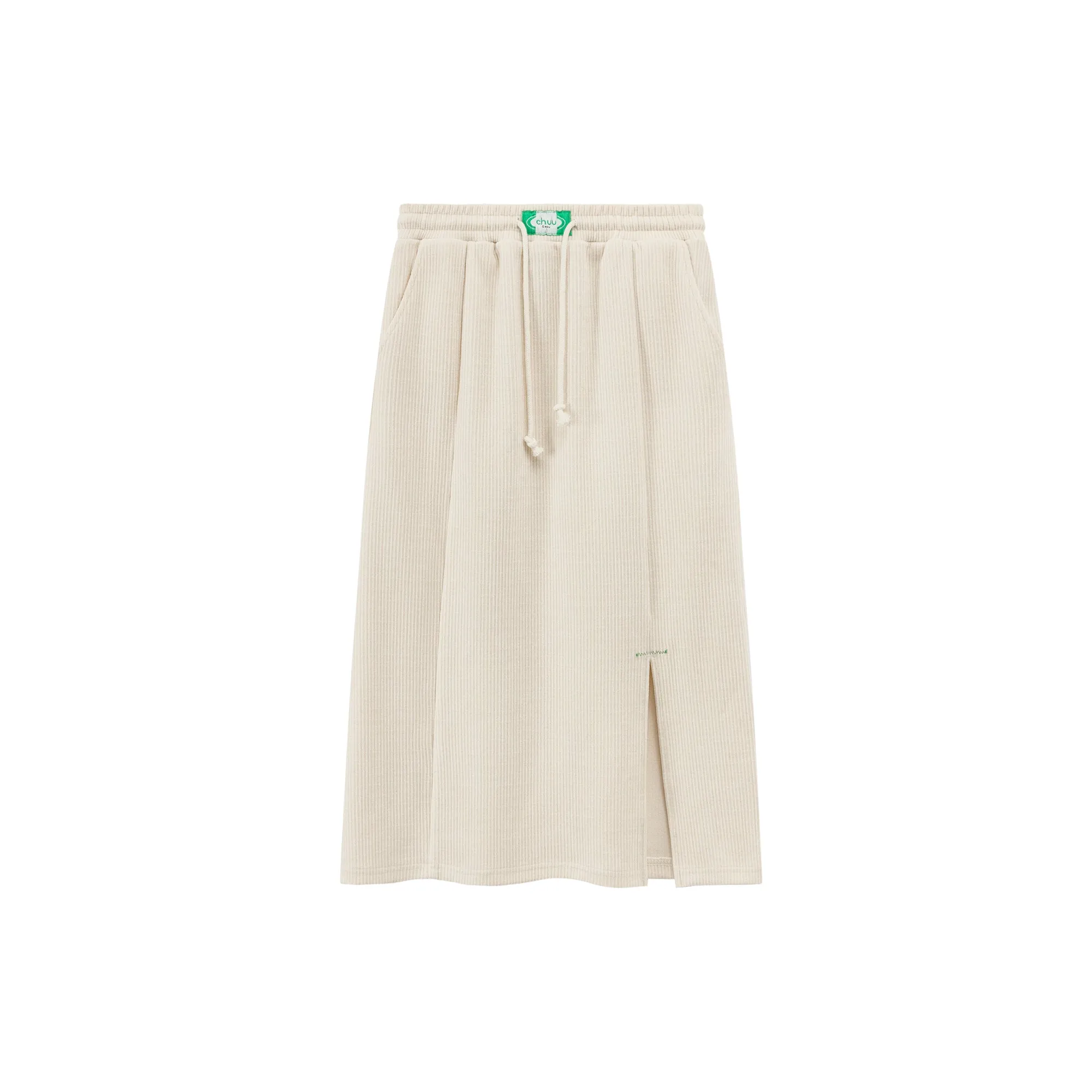 Waist Strings Casual Sport Midi Skirt