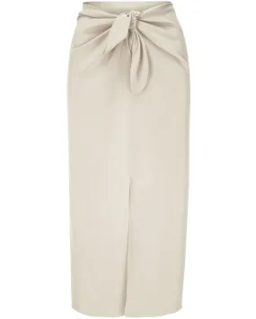 White Long Sarong