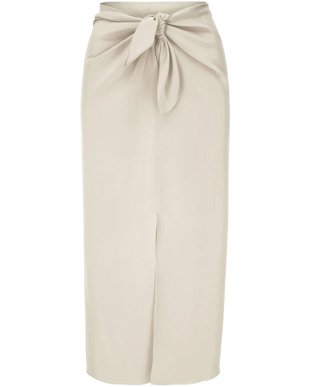 White Long Sarong