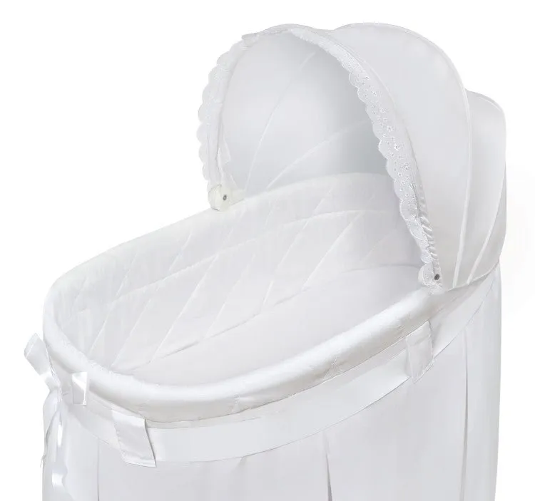 Wishes Oval Bassinet - Full Length Skirt