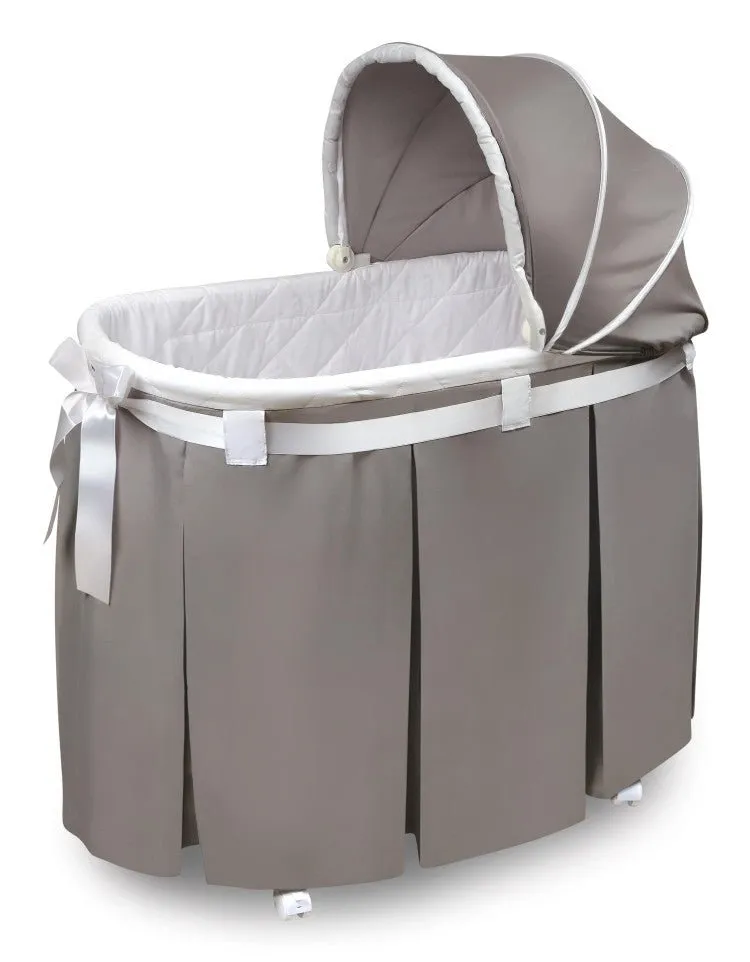 Wishes Oval Bassinet - Full Length Skirt