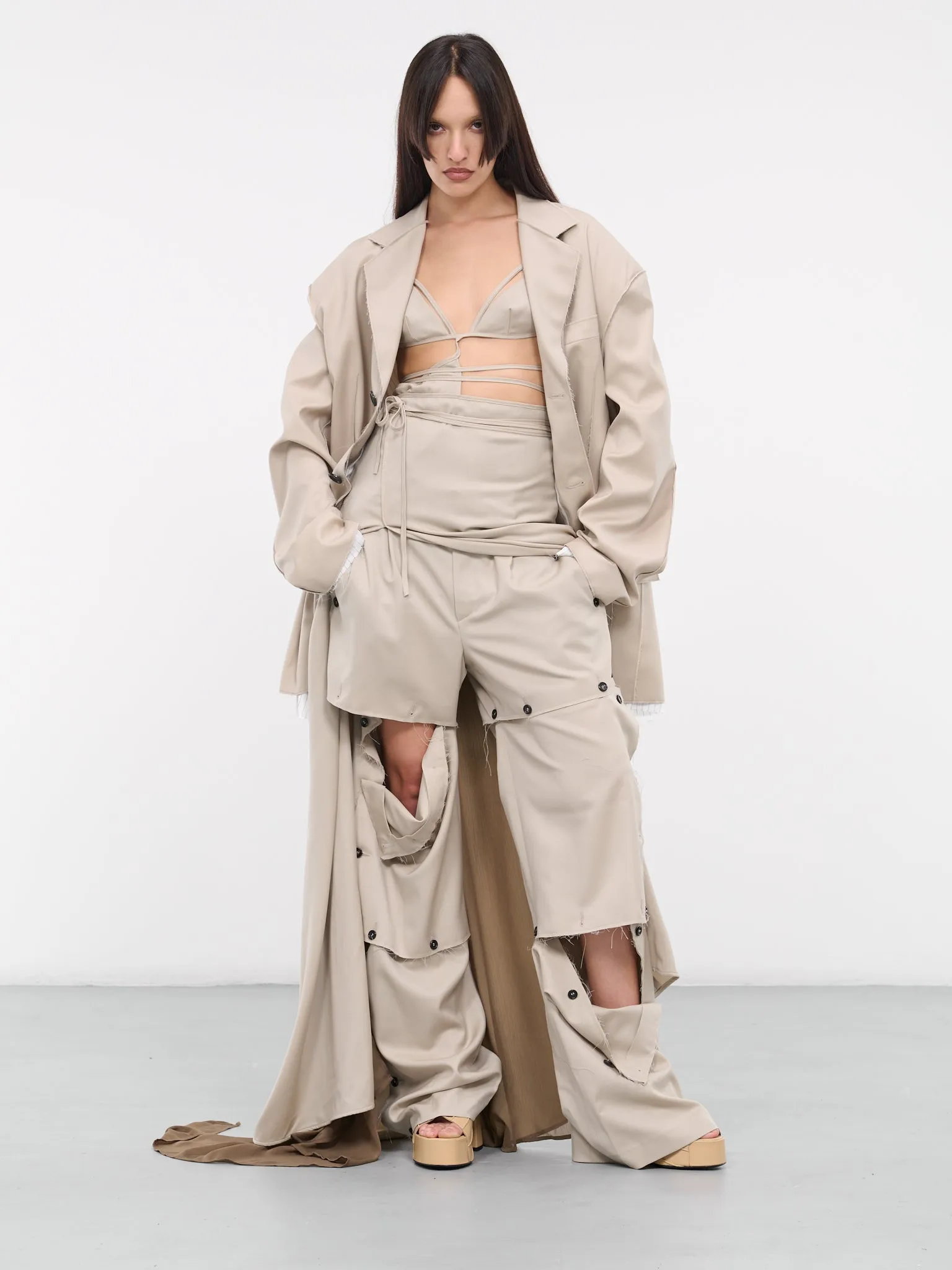 Wrap Dress (DR08-03-SAND)